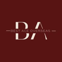 Cream Minimalist Typography Circle Logo Design Best ace carpet and rug exports